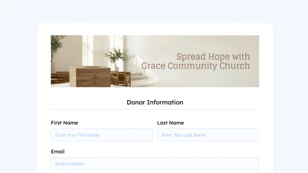 church donation form thumb