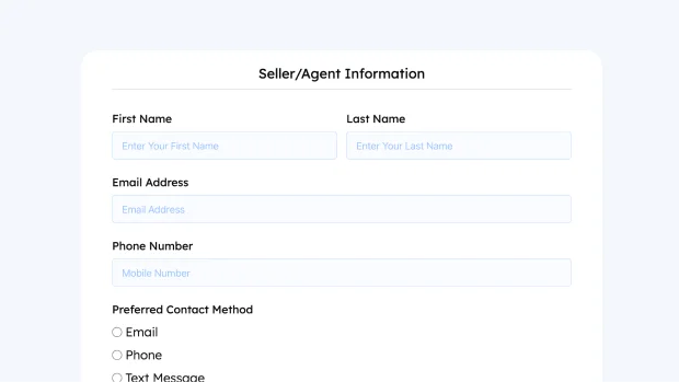 real estate listing form thumb