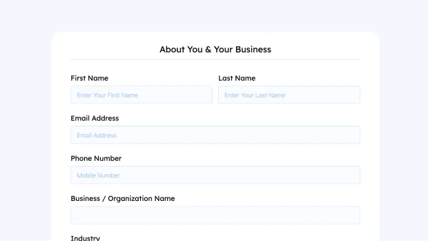 website design questionnaire thumb